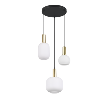 Suspension Diva blanche/or 3L