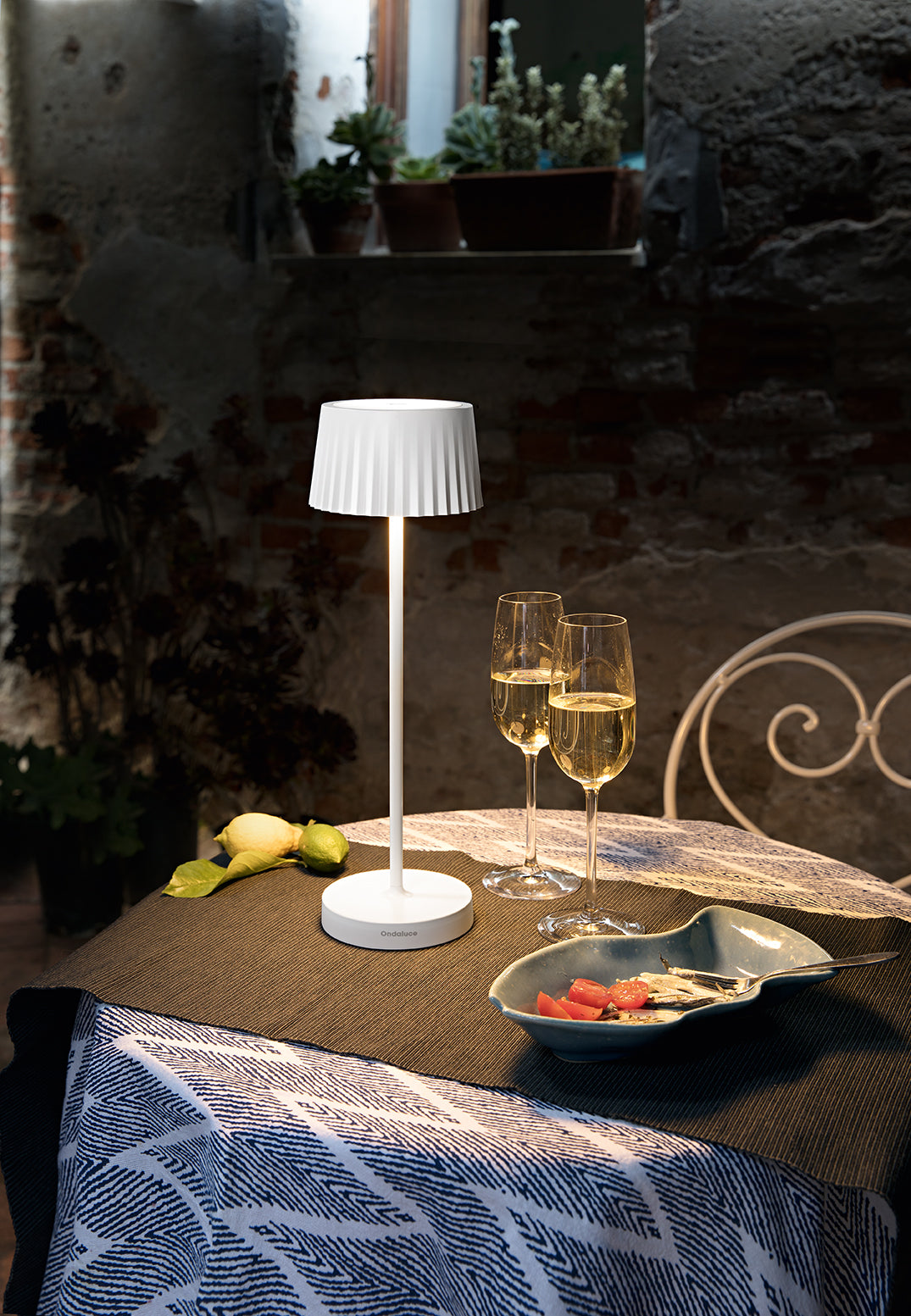 Lampe nomade Chicago blanc ltchicago/bianco