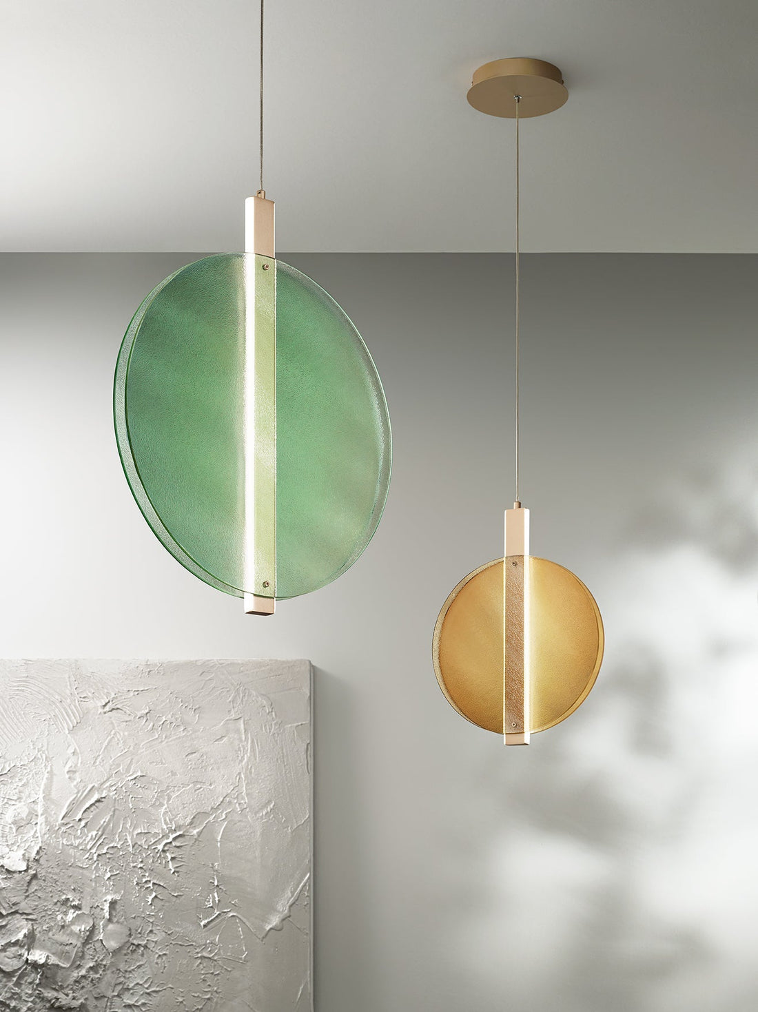 Suspension Agathe ambre gm so-agathe-gr ambre