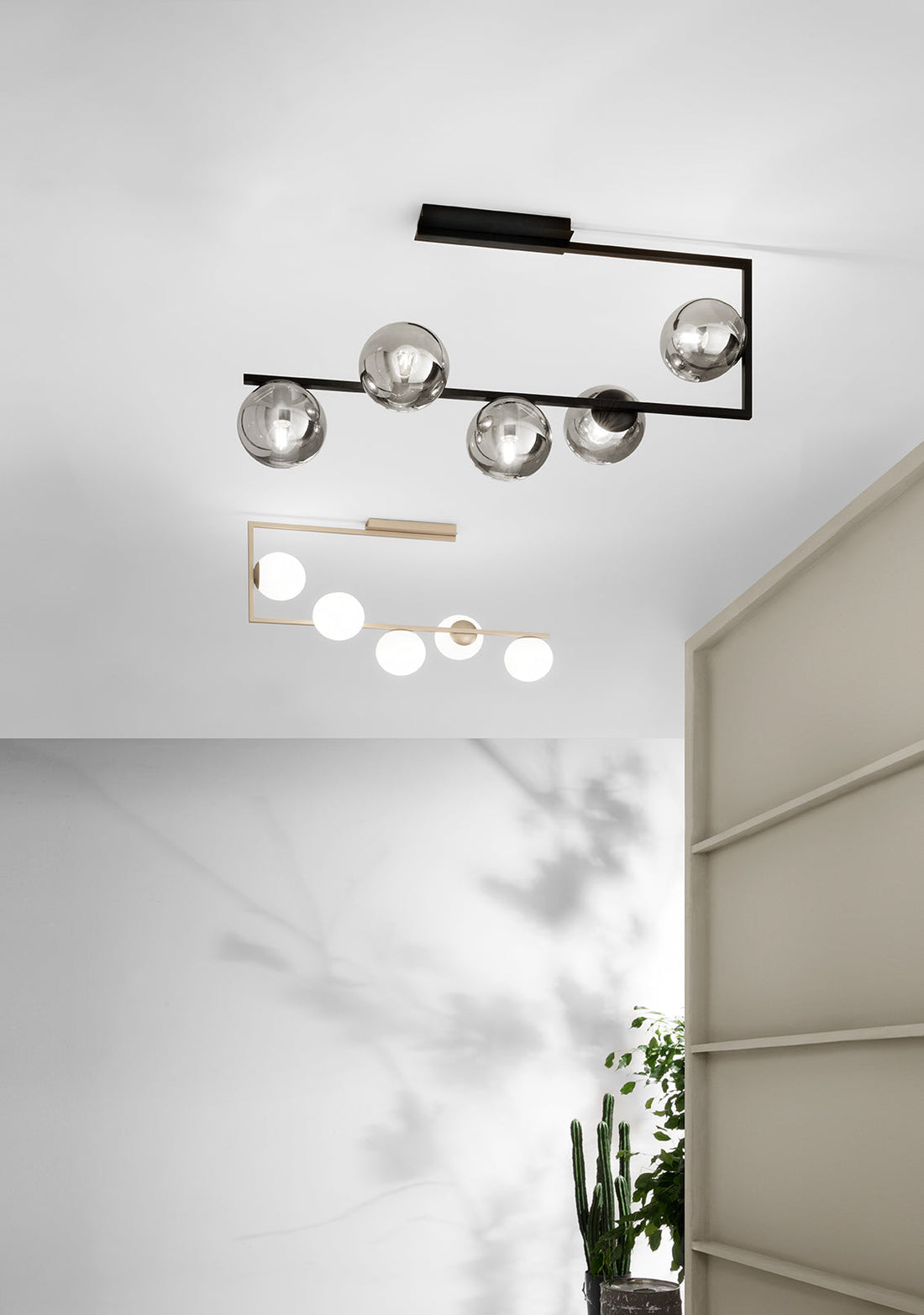 Plafonnier  Cinquante noir pl-monile/nero