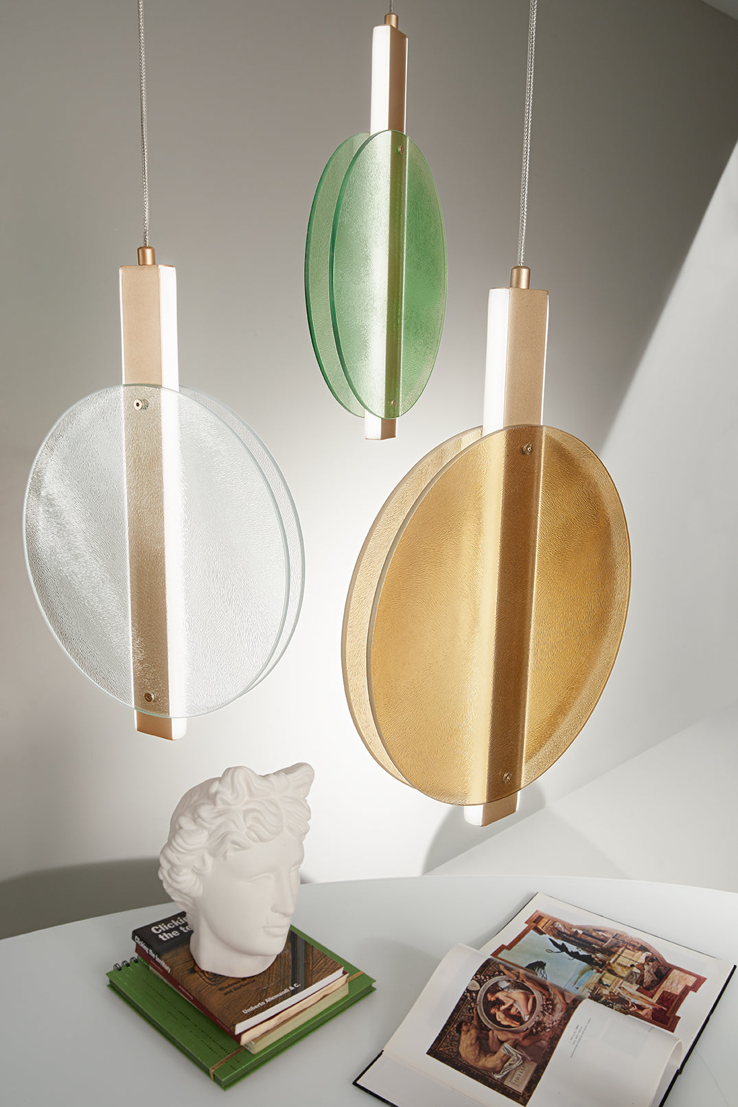 Suspension Agathe ambre gm so-agathe-gr ambre