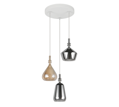 Suspension Aldea verre multicolore Trio 349430317
