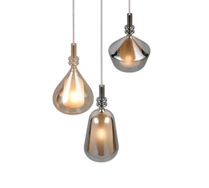 Suspension Aldea verre multicolore Trio 349430317