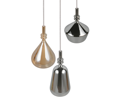 Suspension Aldea verre multicolore Trio 349430317