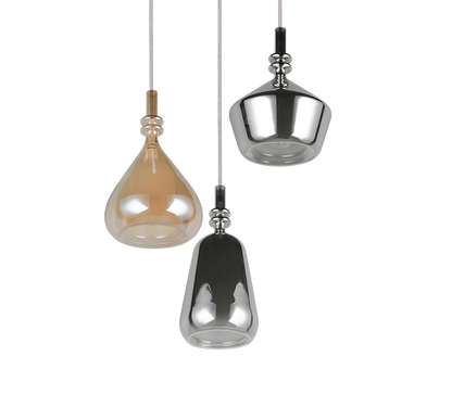 Suspension Aldea verre multicolore Trio 349430317