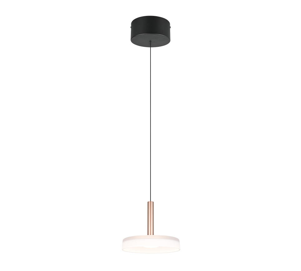 Suspension Céleste verre blanc Trio 354910165