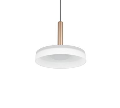 Suspension Céleste verre blanc Trio 354910165