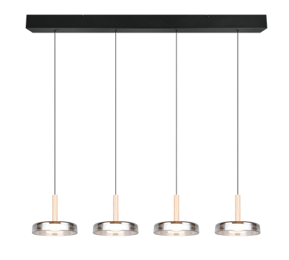 Suspension monte et baisse Celeste verres fumés Trio 354910432