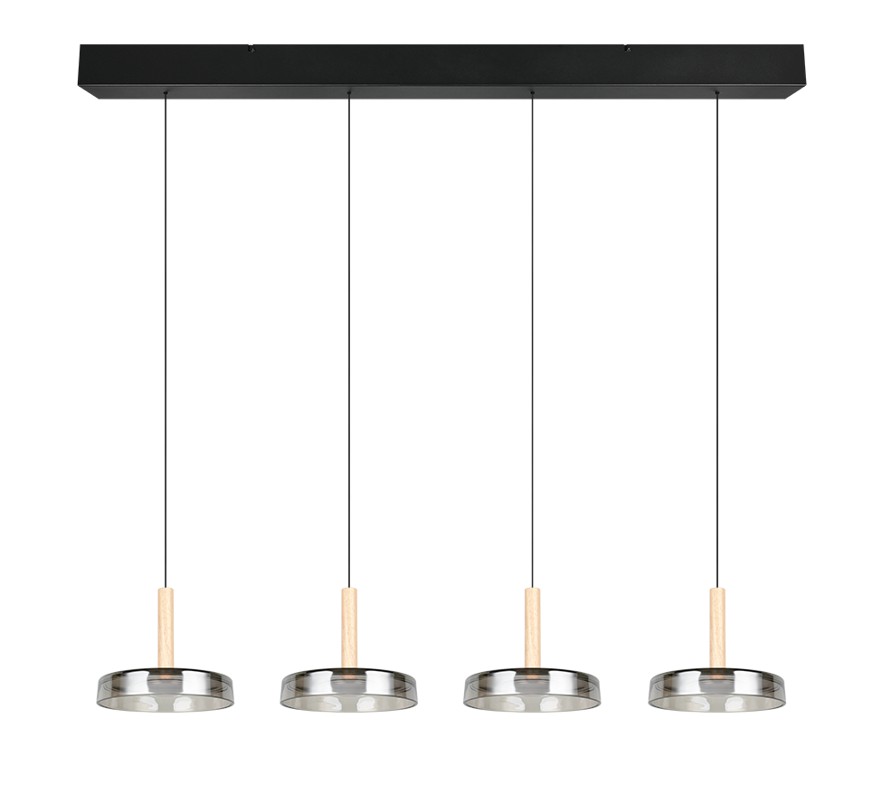 Suspension monte et baisse Celeste verres fumés Trio 354910432