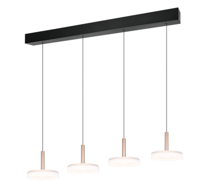 Suspension monte et baisse Celeste verres blancs Trio 354910465