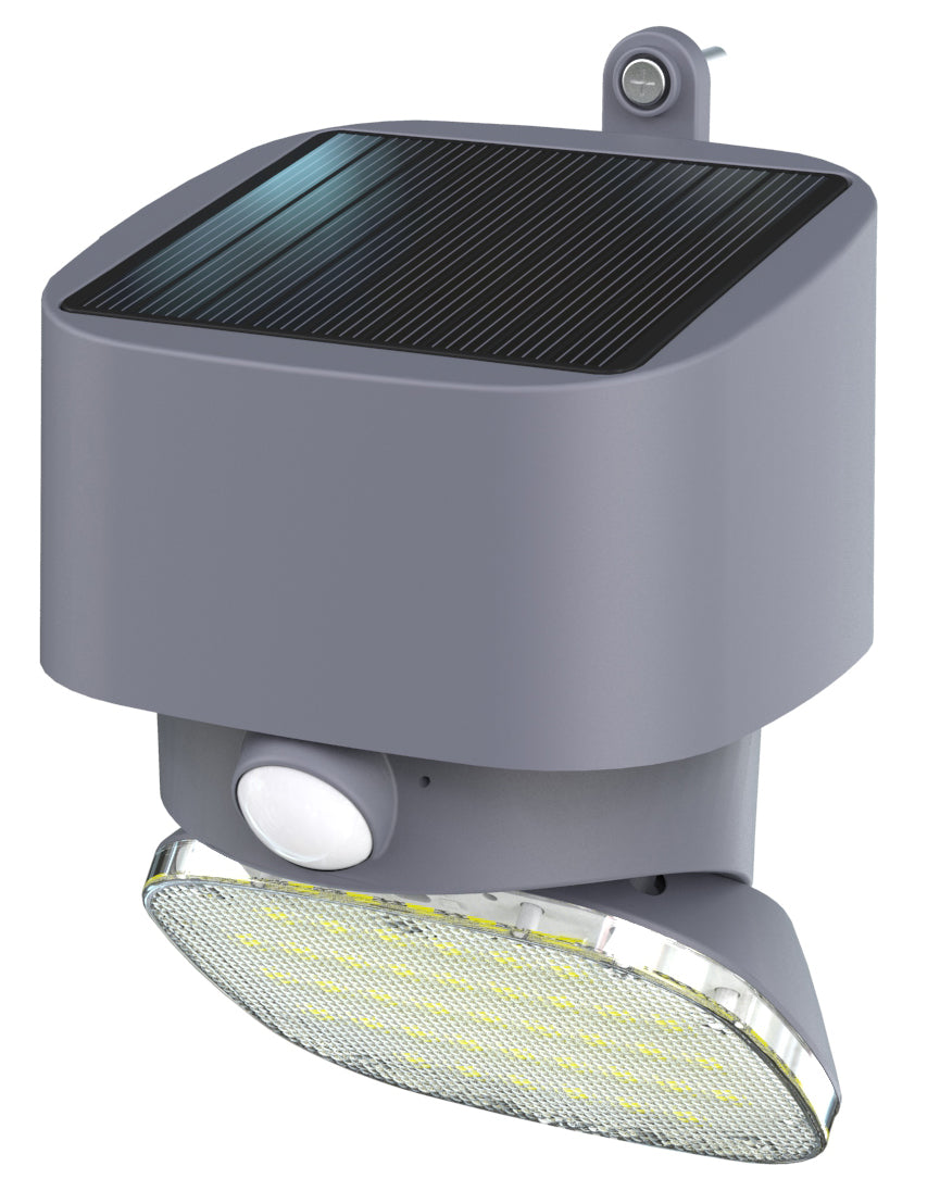 Applique solaire orientable  TWIST grise BFTWIST2