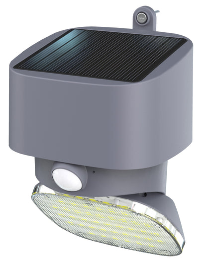 Applique solaire orientable  TWIST grise BFTWIST2