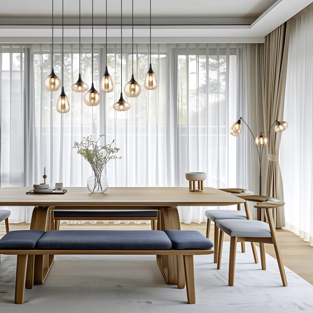 Suspension Lumina ambrée 6L 317000613