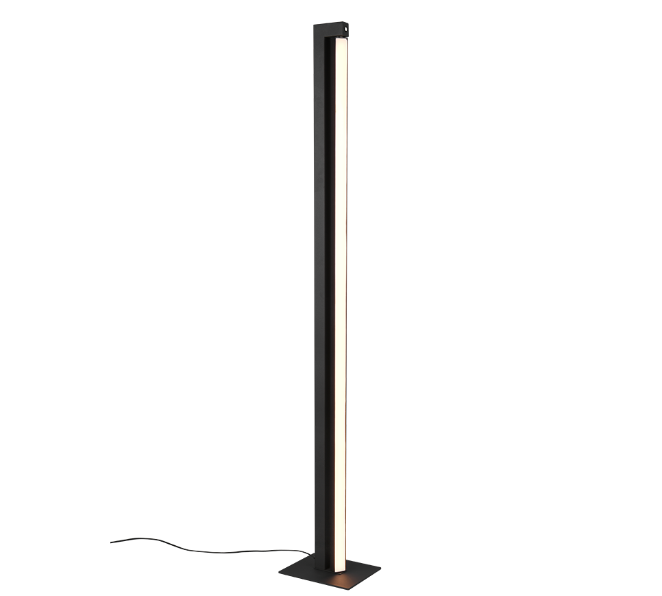 Lampadaire Seeker noir 448810132