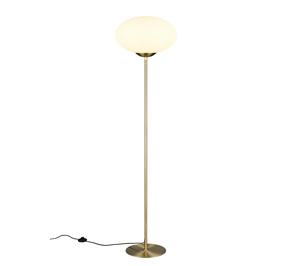 Lampadaire Fomento laiton/blanc 463100108