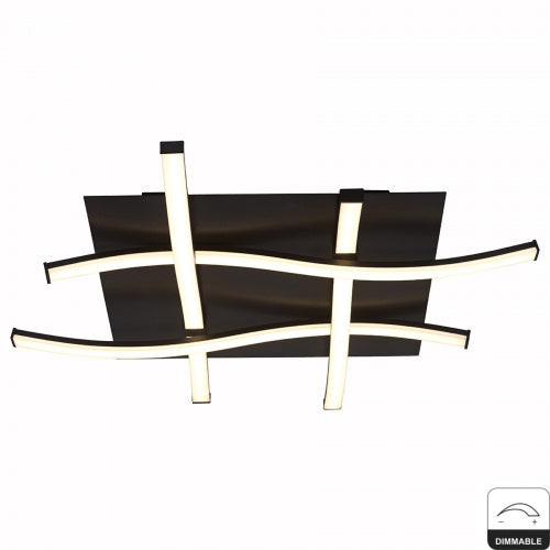 Plafonnier Nur chocolat Mantra 5828