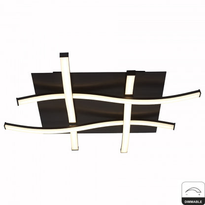 Plafonnier Nur chocolat Mantra 5828