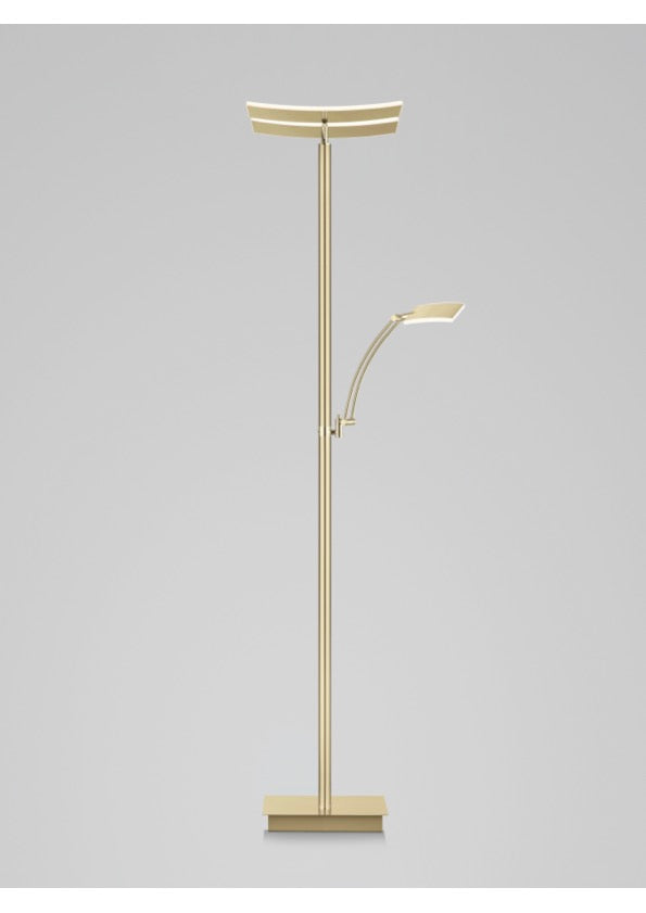 Lampadaire ANDY champagne  avec liseuse 60556/2/86