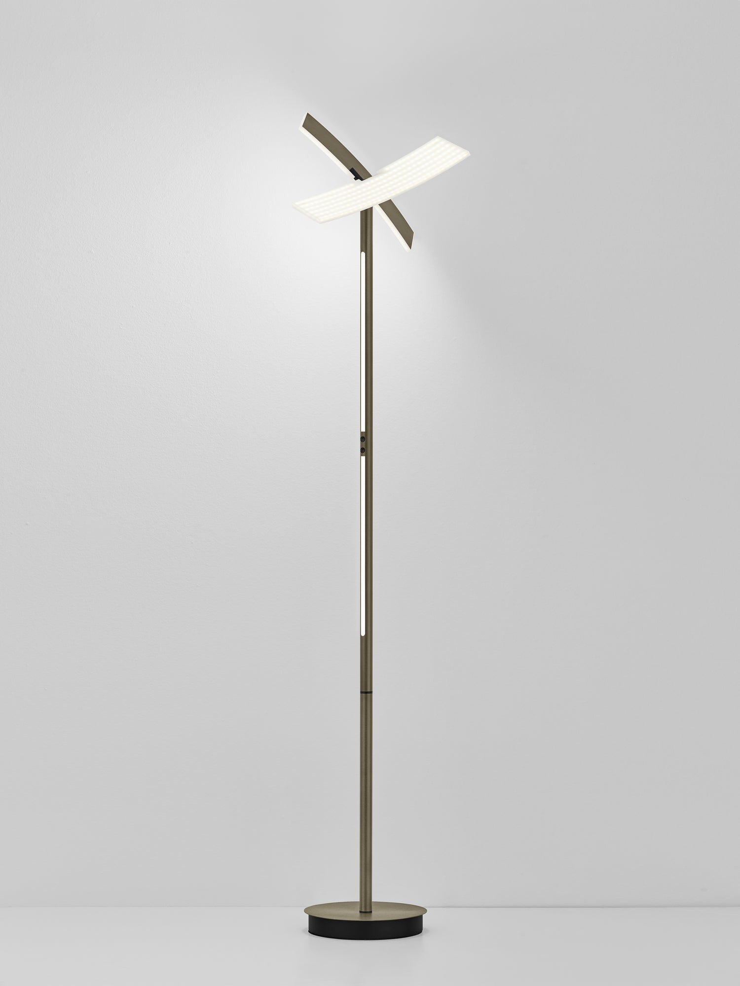 Lampadaire TWICE bronze 60568/1/15