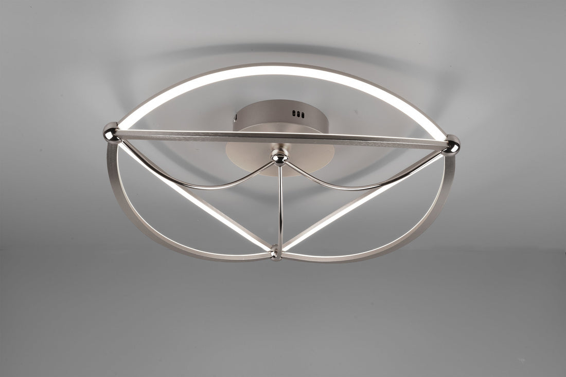 Plafonnier Charivari gm nickel 621290107