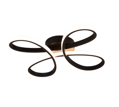 Plafonnier Fly noir pm 645610132