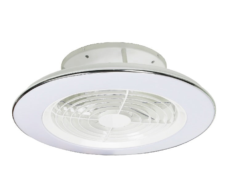 Plafonnier ventilateur Alisio blanc moyen