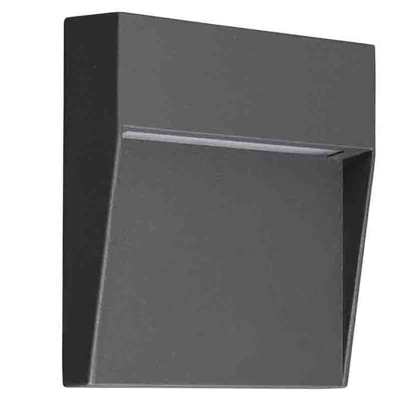 Encastré de mur Baker gris anthracite pm