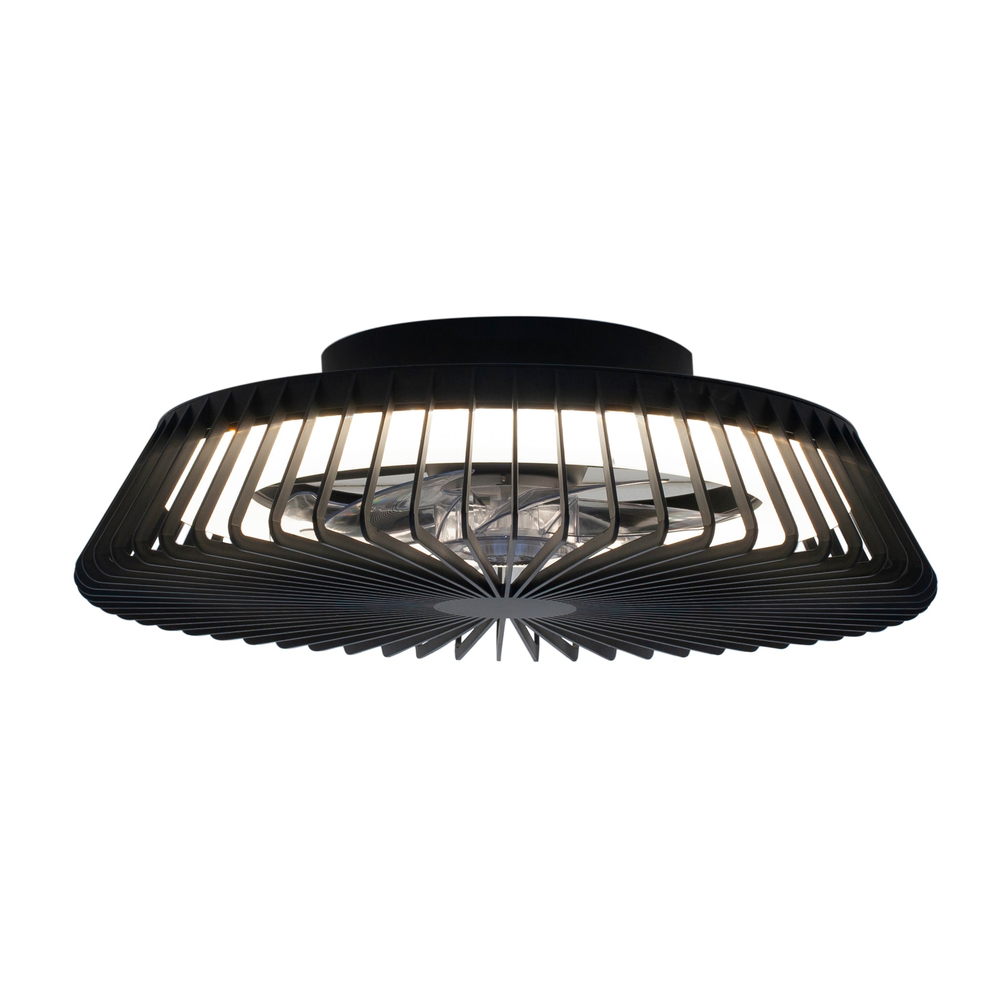 Plafonnier ventilateur Himalaya noir