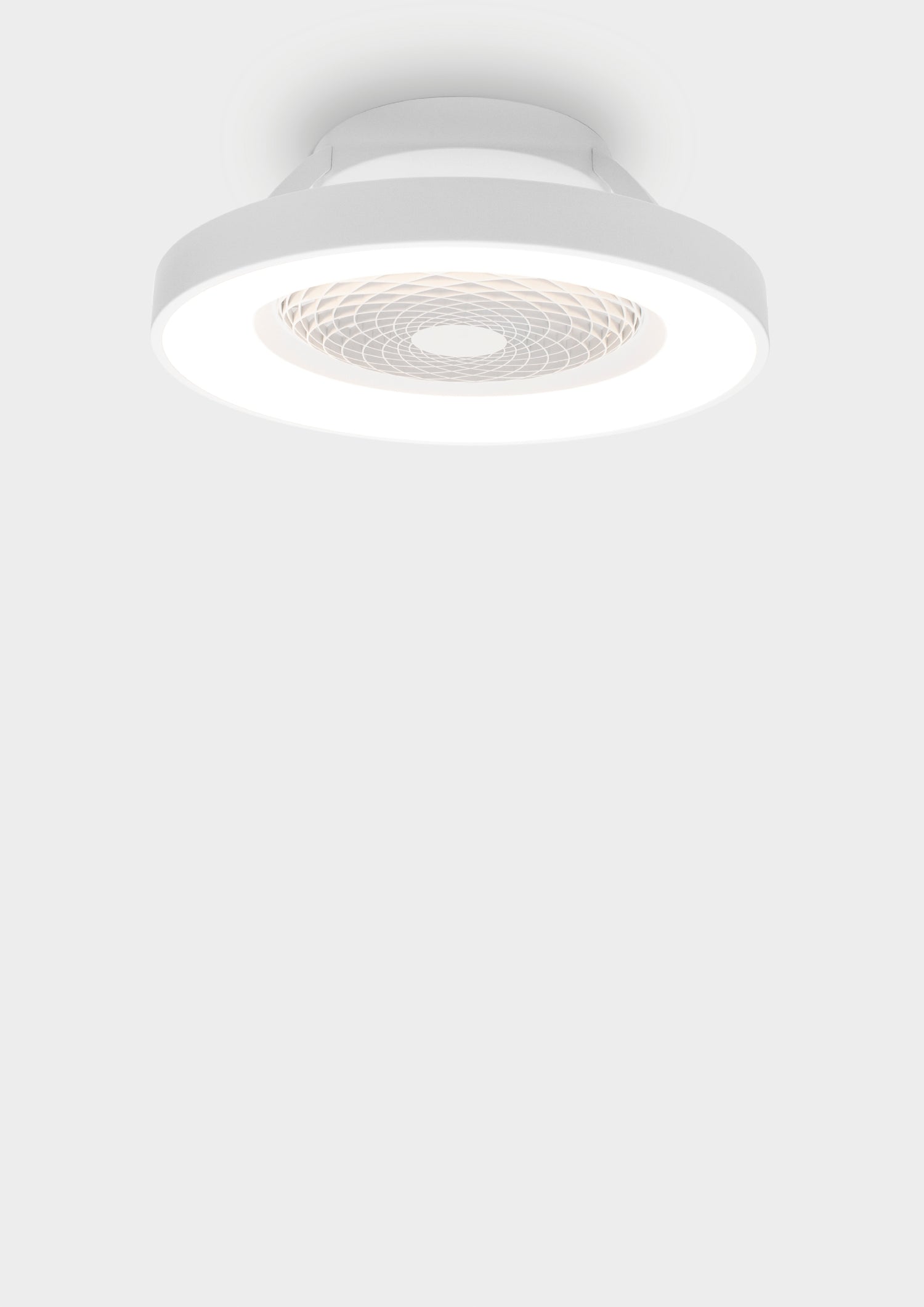 Plafonnier ventilateur Tibet blanc Mantra 7123