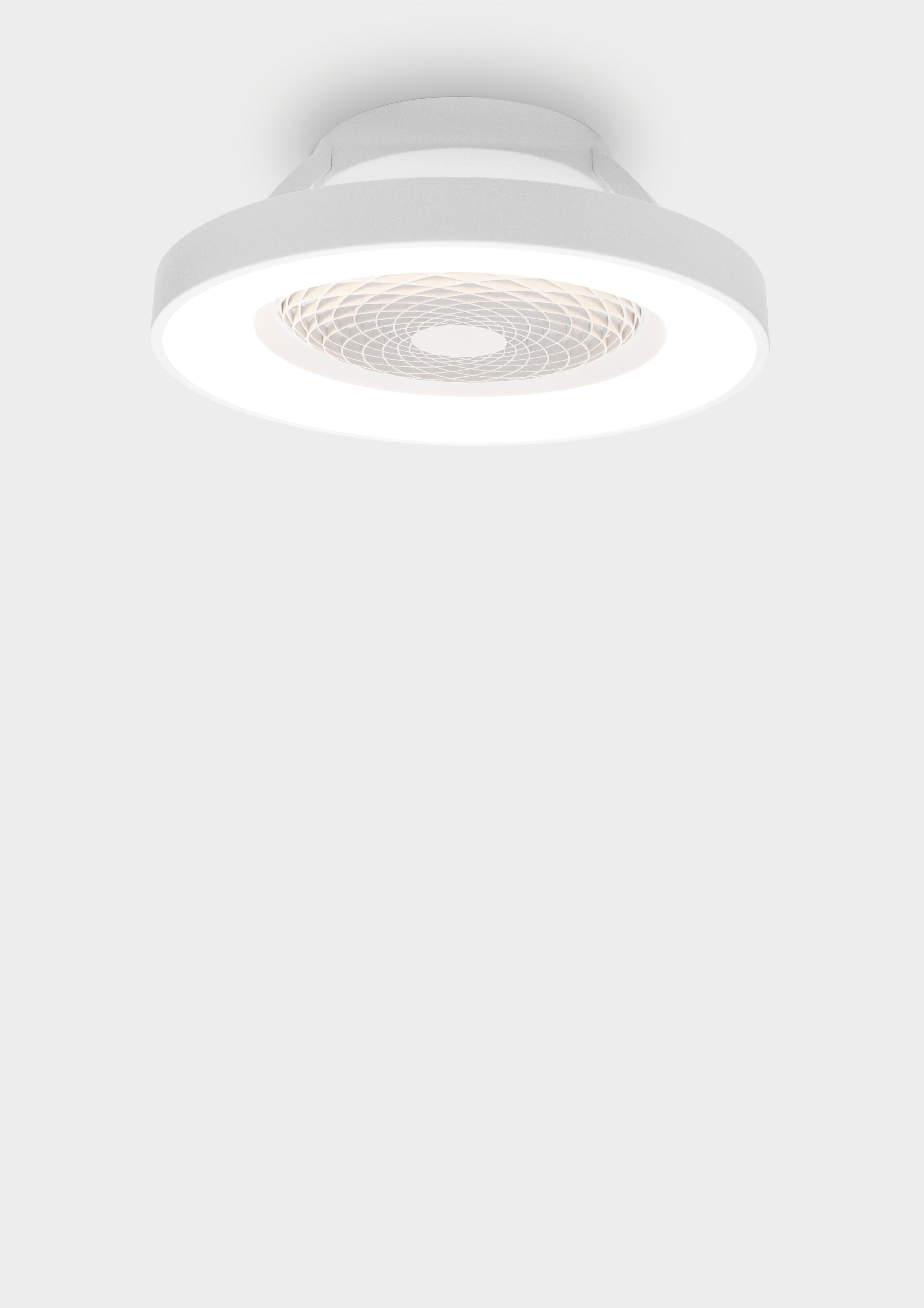 Plafonnier ventilateur Tibet blanc Mantra 7123
