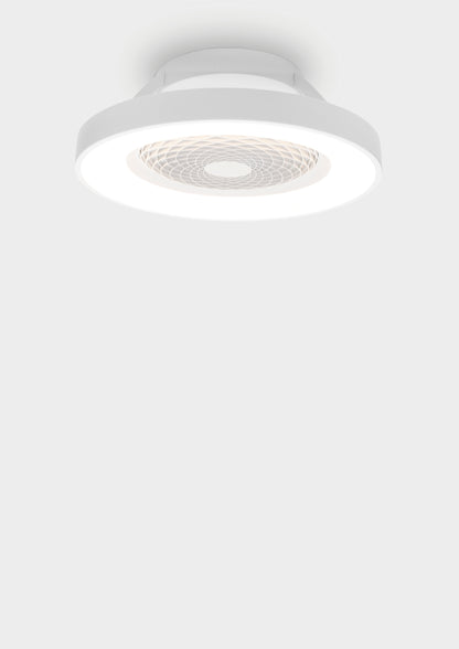 Plafonnier ventilateur Tibet blanc Mantra 7123