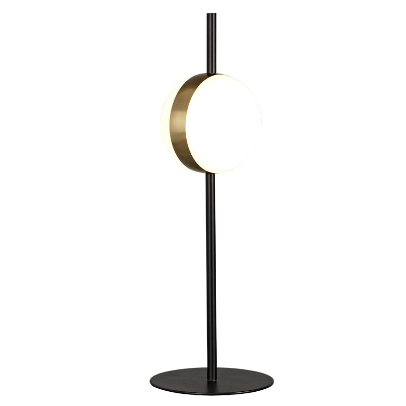 Lampe Cuba noire et or 7164