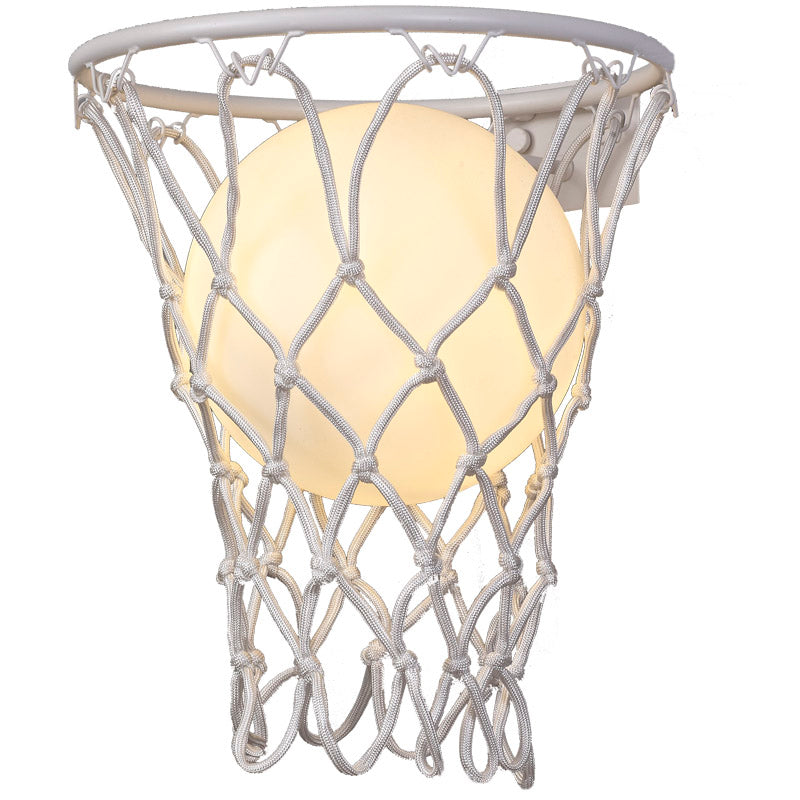 Applique Basket ball blanche