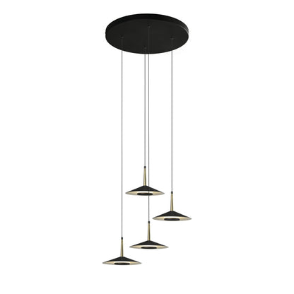 Suspension 4 lumières Orion Mantra 7476