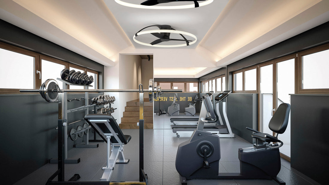 Plafonnier ventilateur Nepal noir Mantra 7531 DISPONIBLE EN SEPTEMBRE