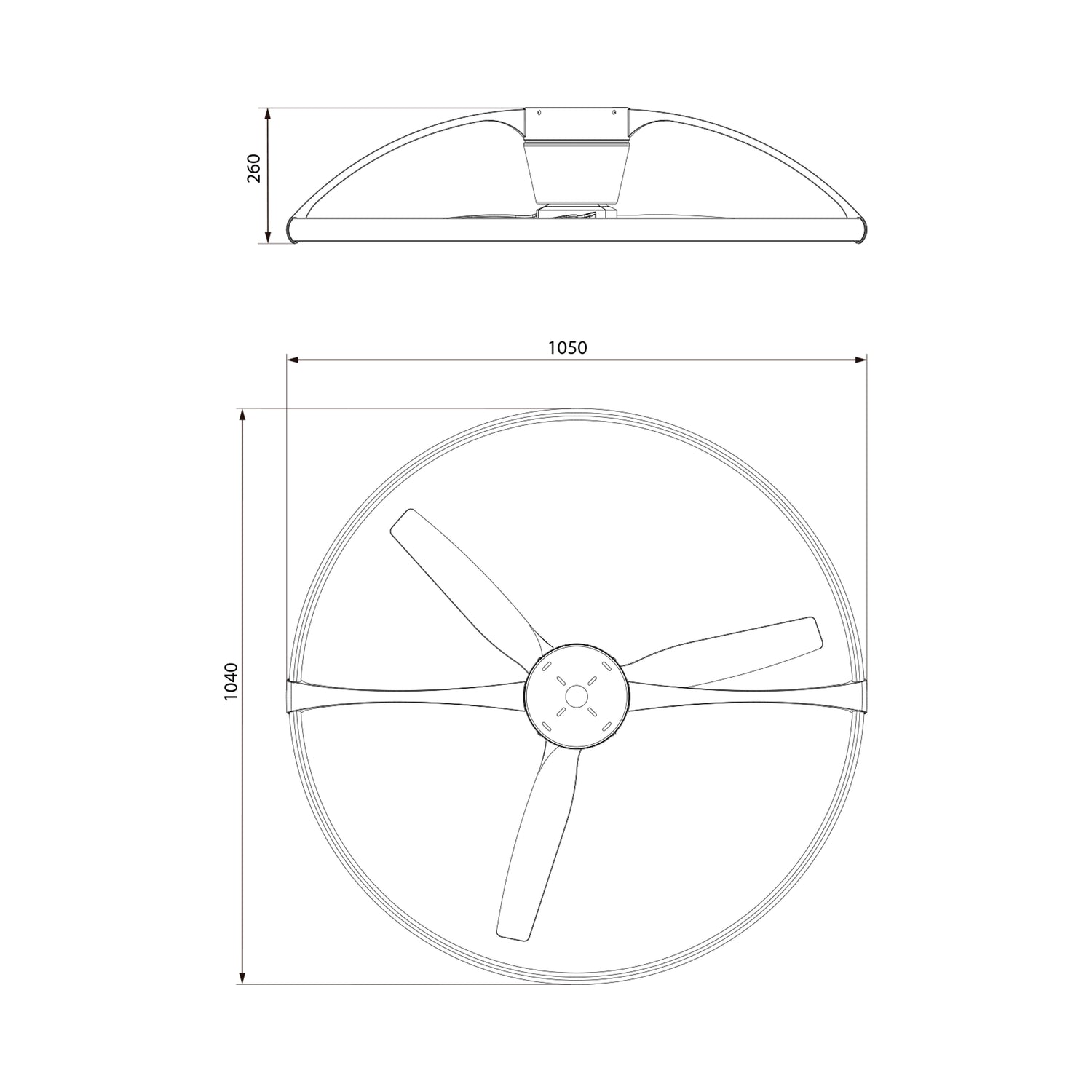 Plafonnier ventilateur Nepal blanc/bois Mantra 7532 DISPONIBLE AOUT
