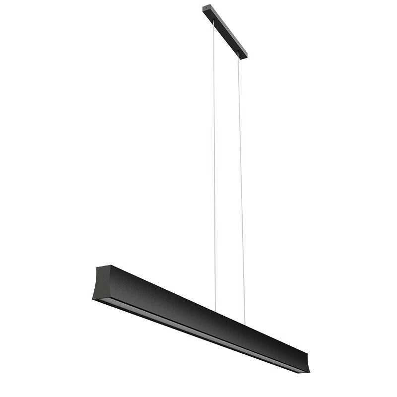 Suspension Hanok noire 3000k angle 110 degrés