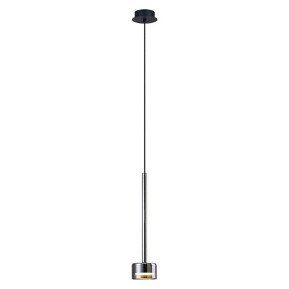 Suspension TONIC verre chrome Mantra 7875