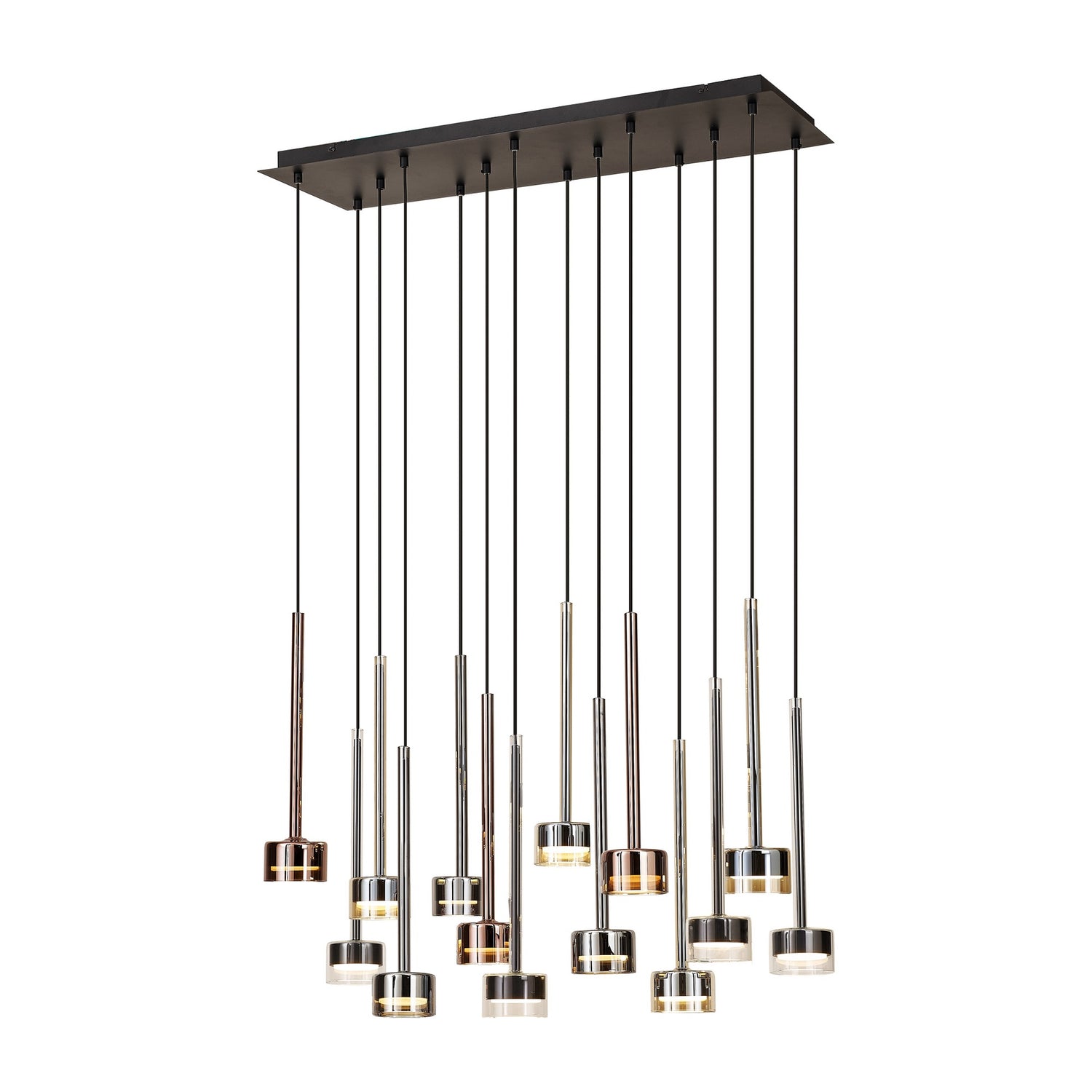 Suspension cascade TONIC 14 lumières Mantra 7878