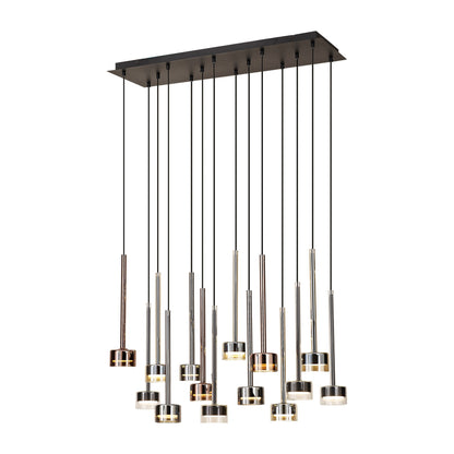 Suspension cascade TONIC 14 lumières Mantra 7878
