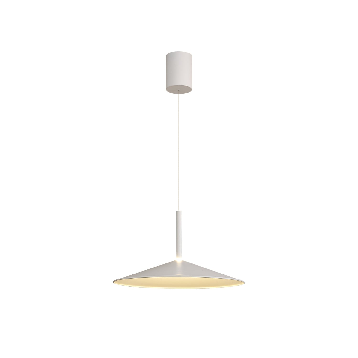 Suspension monte et baisse CALICE blanche D47,5 Mantra 7890