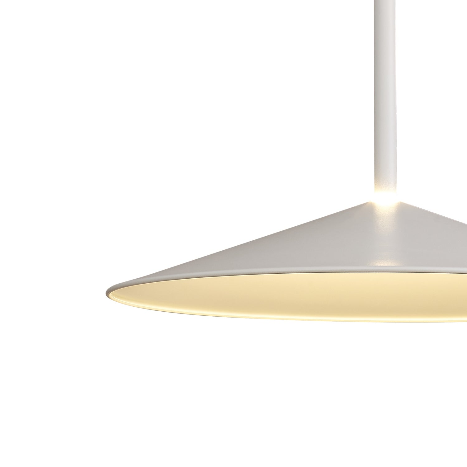 Suspension monte et baisse CALICE blanche D47,5 Mantra 7890