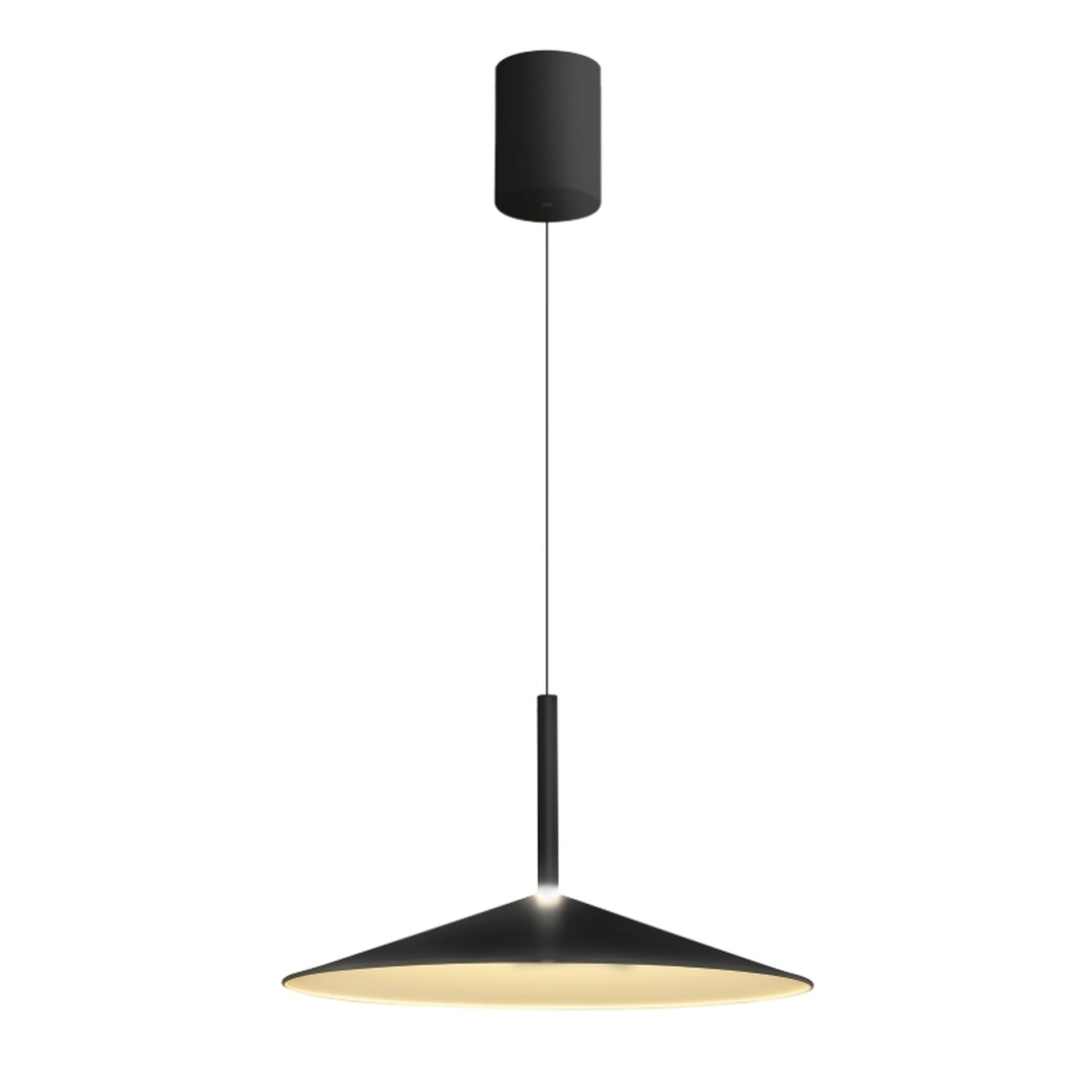 Suspension monte et baisse CALICE noire D47,5 Mantra 7891