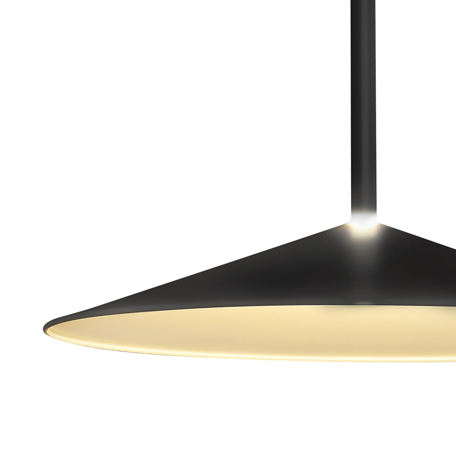 Suspension monte et baisse CALICE noire D47,5 Mantra 7891