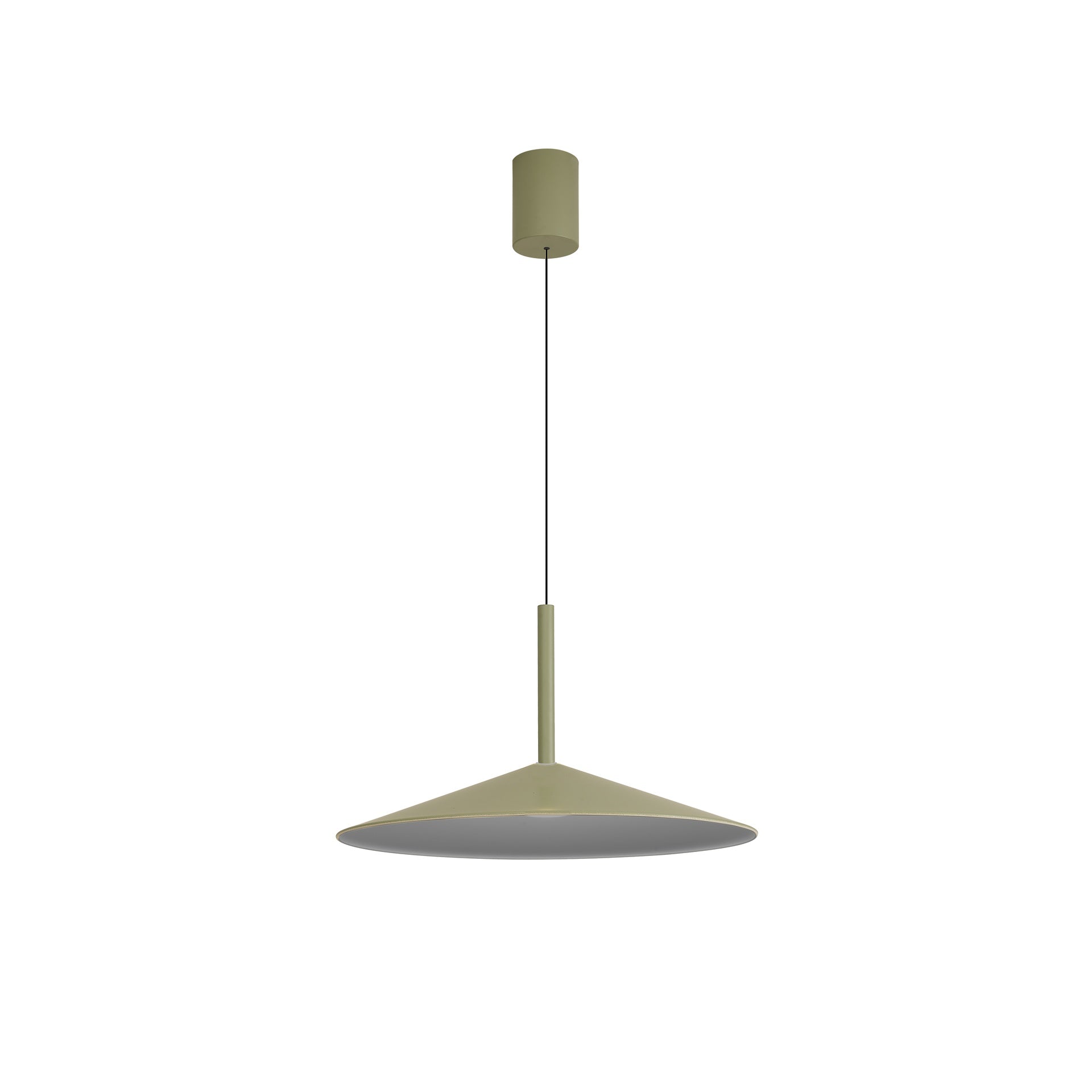 Suspension monte et baisse CALICE vert sauge D47,5 Mantra 7898