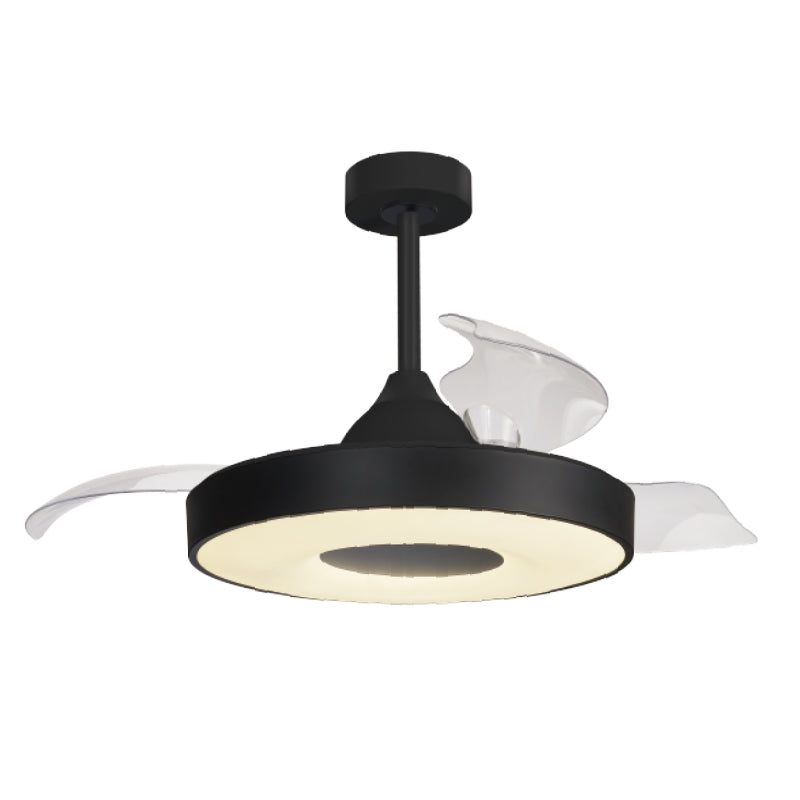 Plafonnier ventilateur Coin noir