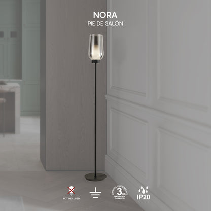 Lampadaire NORA noir H165 Mantra 8290