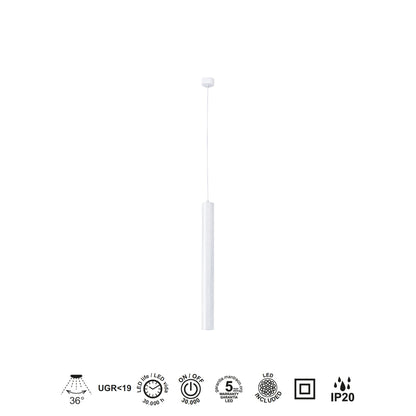 Suspension BOLONIA CCT blanche GM Mantra 8357
