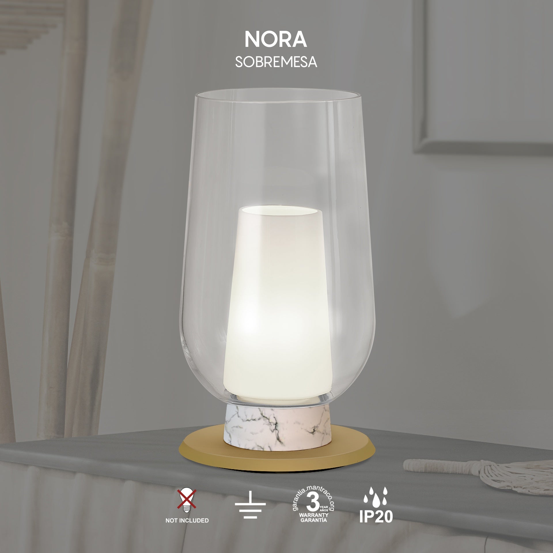 Lampe NORA or H33,2 Mantra 8401