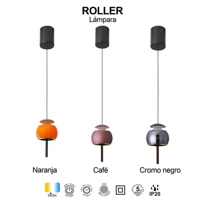 Suspension ROLLER II monte et baisse noire/chrome D 9.6 Mantra 8412